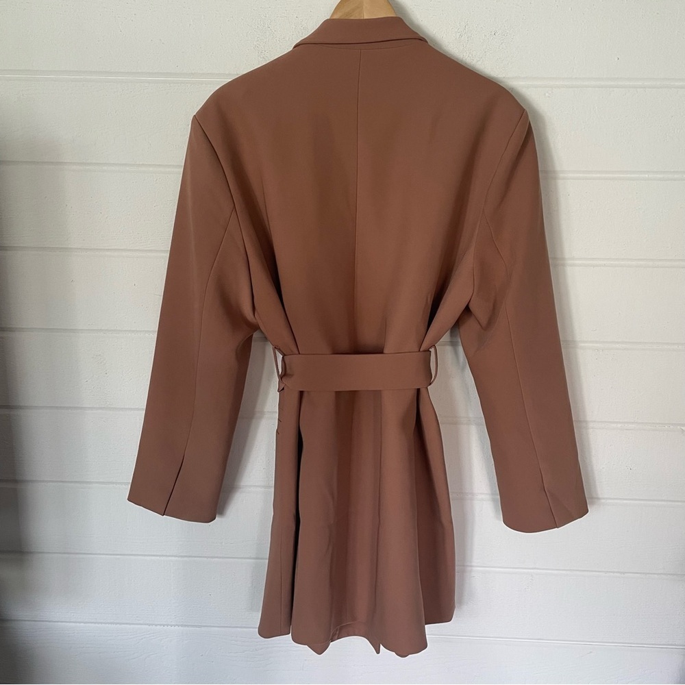 NWT Anthropologie Mare Mare Classic Tie Blazer Jacket Size Large - Extra Large - Picture 4 of 16